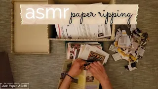 ASMR 😲 OMG!? WHAT!? Finally, some PAPER RIPPING!! 🌆 Sleep and Relaxation 🤫 No Talking