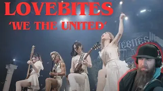 LOVEBITES / We The United MUSIC VIDEO REACTION!  AMAZING SOLO!!