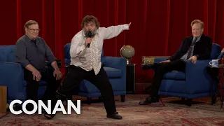 Jack Black Brings The Thunder To CONAN’s Final Episode - CONAN on TBS