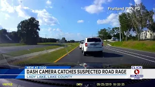 Road rage incident caught on camera leads to arrest of Lake County man