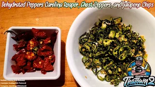 How To Dehydrate Peppers In A Air Fryer | Carolina Reaper | Ghost Peppers | @CookingWithThatown2