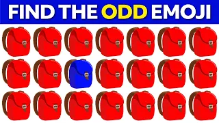 FIND THE ODD EMOJI OUT in this Odd Emoji Quiz! | Odd One Out Puzzle | Find The Odd Emoji Quizzes