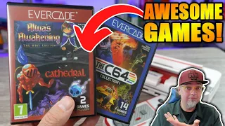 The FIRST Native Evercade Game IS AWESOME! & We Now Have C64 Games!