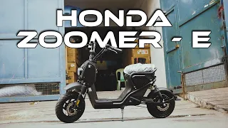 HONDA ZOOMER E  ELECTRIC MOTOR CYCLE UNBOXING