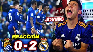 REACCIONES DE UN HINCHA Real Sociedad vs Real Madrid 0-2 *NO NOS PARA NADIE EN LIGA*