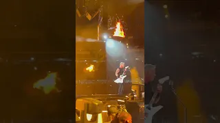 Metallica James Hetfield Fire (M72 Tour 8-6-23 Metlife Stadium East Rutherford, NJ)