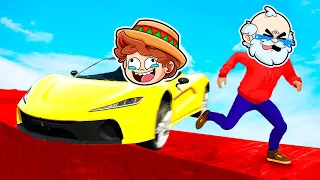 ¡CORRE o TE ATROPELLAN los COCHES en GTA 5! 😂💥 SILVIOGAMER en GTA ONLINE