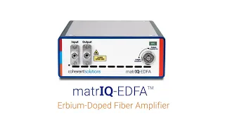 matrIQ-EDFA - compact Erbium-Doped Fiber Amplifier