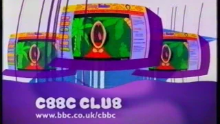 CBBC on BBC One Continuity - Monday 25th February 2002 (1)