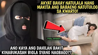 AKYAT BAHAY NATULALA NANG MAKITA ANG BABAENG NATUTULOG SA KWARTO! ANO KAYA ANG DAHILAN BAKIT BIGLA..