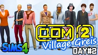 🔴THE SIMS 4. VILLAGE GREIS. Day 2/3