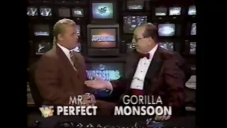 Gorilla Monsoon & Mr Perfect host The Best of SuperStars Sept 14th, 1996