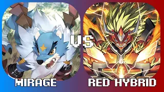 BT15 Red Hybrid vs Miragegaogamon