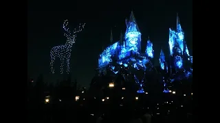 Dark Arts at Hogwarts Castle FULL SHOW with Drones at Universal Studios Hollywood