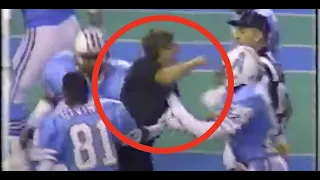 The Time Jerry Glanville Tried to PUNCH a Referee (Browns @ Oilers - 1988)