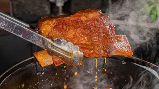 BBQ Dutch Oven Beef Ribs are the Best