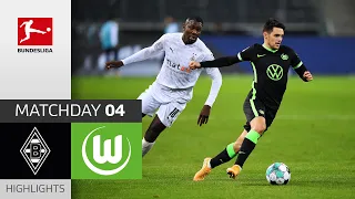 Borussia M'gladbach - VfL Wolfsburg | 1-1 | Highlights | Matchday 4 – Bundesliga 2020/21