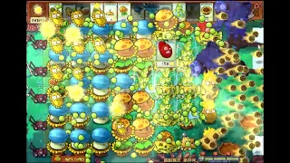 Hybrid Plants vs. Zombies:Adventure level 31-35