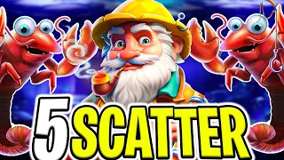 NEW ICE LOBSTER SLOT 🤑 €24.000 BONUS BUYS 🔥 EPIC 5 SCATTER OMG‼️