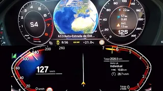 BMW 330XI 258hp vs Audi A5 2.0 TFSI 252hp acceleration