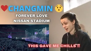 Reaction to Changmin - Forever Love | Special Edition in NISSAN STADIUM. WHAT A GREAT SINGER !!