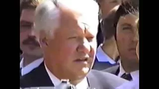 Ельцин в Красноярске 19 мая 1996