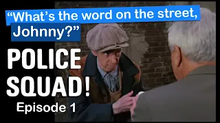 Police Squad FUNNY Johnny Shoe Shine Guy - "What's the word on the street, JOHNNY?"