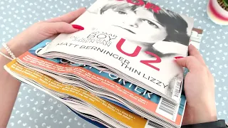 ASMR Water-Damaged Music Magazines ✔ Crinkles, Yay!  • No Talking