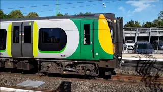 Rush Hour Trains at: Leighton Buzzard, WCML, 05/07/19