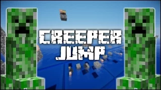You want me to jump... USING CREEPERS!? (Parkour w/Kenny & Preston)