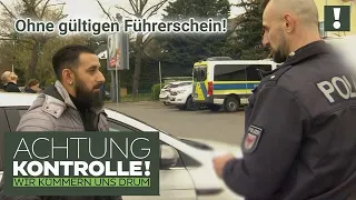 "Sie dürfen dieses Fahrzeug nicht führen!" ❌ Fahren ohne Fahrerlaubnis! | Achtung Kontrolle