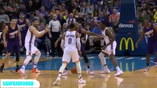 Russell Westbrook vs Suns (17/12/2016) - 26 Pts, 22 Assists, 11 Rebs, 9-17 FGM!