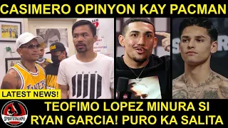 Casimero: Hindi naman sobrang LAKAS ng suntok ni Pacquiao pero.. | Teofimo MINURA si Garcia