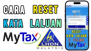 Lupa Kata Laluan E Filing MYTAX LHDN