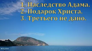 "Смерть в Адаме или жизнь во Христе". В. Буланов. МСЦ ЕХБ