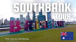 Walk through Southbank Brisbane 2023 -Southbank is changing towards the 2032 Olympic Games!