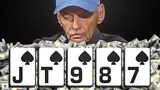 STRAIGHT FLUSH In A $300,000 Poker Tournament!