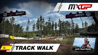 Track Walk with Paul Malin | MXGP of Galicia 2024 #MXGP #Motocross