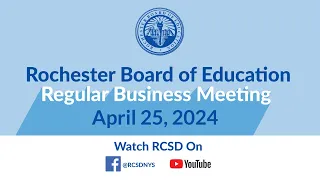 Public Hearing on Interim Superintendent / April Board Business Meeting | April 25, 2024