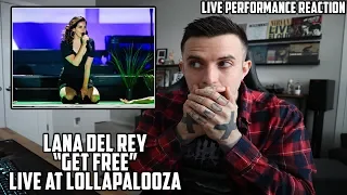 Lana Del Rey - Get Free Live At Lollapalooza REACTION