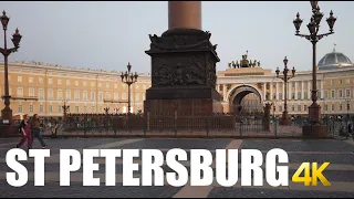 Saint Petersburg, Russia walking tour 4k 60fps
