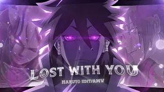 Lost With You - Naruto Mix  HYPE 💙🔥 [Edit/Amv] (+Project File) 4k
