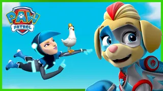Mighty Twins and Mighty Pups take down Lady Bird! | PAW Patrol | Cartoons for Kids Compilation