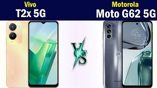 Vivo T2x 5G vs Moto G62 5G Full phone comparison