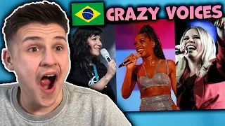 BRAZIL'S MOST POWERFUL VOICES 😱😵! |🇬🇧UK Reaction