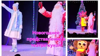 Новогоднее представление от Деда Мороза и Снегурочки🎄🎅#театркукол #новогоднеевидео #дедмороз