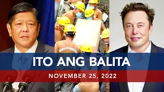 UNTV: Ito Ang Balita | November 25, 2022