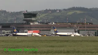 Afternoon Spotting at Bologna Airport, Departure & Arrival