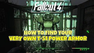 HOW TO FIND A PRISTINE T-51 SUIT - BASIC HACKING SKILL REQUIRED | a quick FALLOLUT 4 Guide