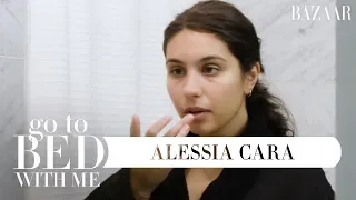 Alessia Cara's Nighttime Skincare Routine | Go To Bed With Me | Harper's BAZAAR